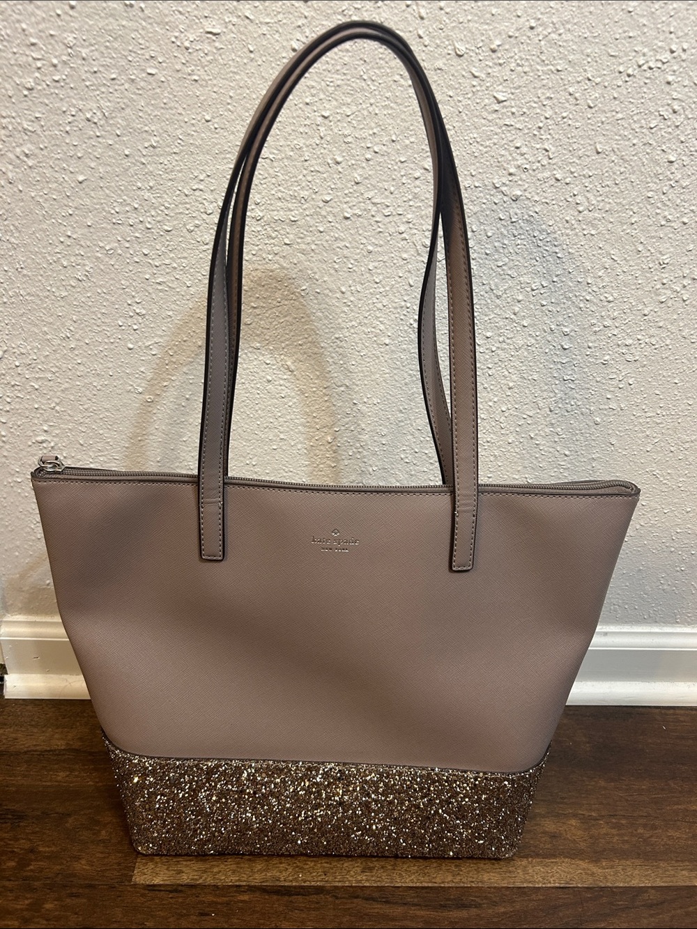 kate spade Greta Court Penny Glitter Tote